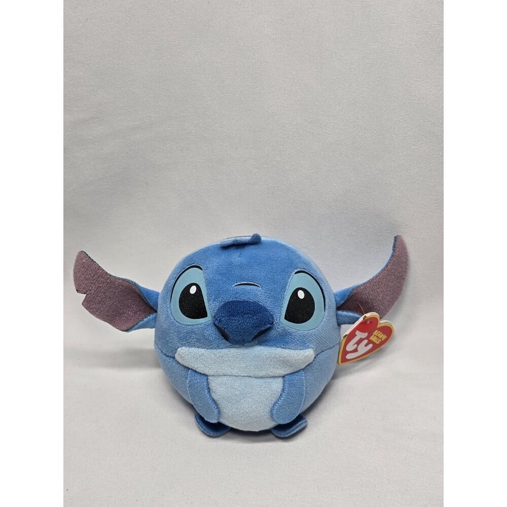 TY Beanie Balls Plush STITCH Disney 3 inches- With Tags